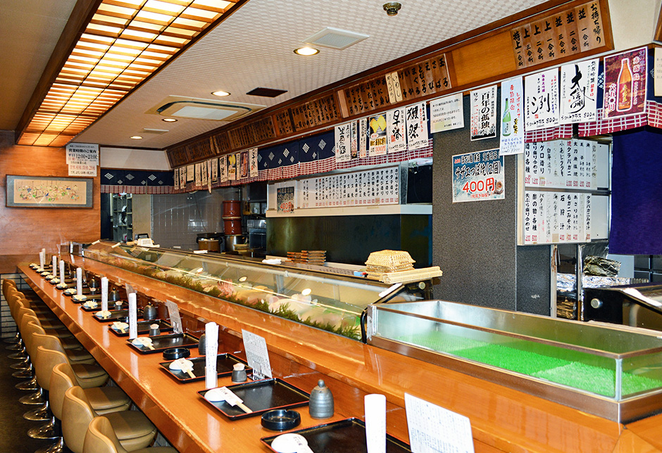 ほてい鮨 東店 店内
